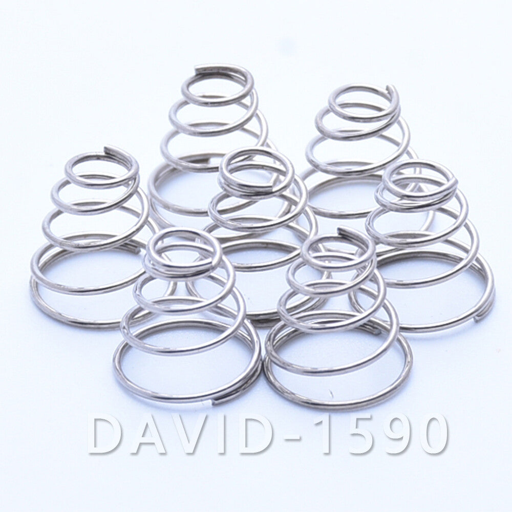 1.0mm Wire Dia. Tower Spring Conical Compression Spring 304 Stainless Steel