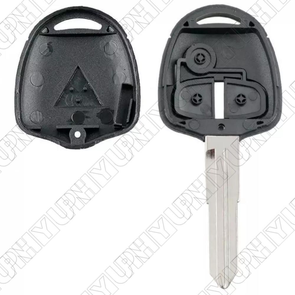 ya 5 8.7 2 Button Remote Key Replacement Shell with MIT11 Blade No Chip for Mitsubishi