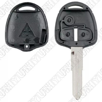 ya 5 8.7 2 Button Remote Key Replacement Shell with MIT11 Blade No Chip for Mitsubishi