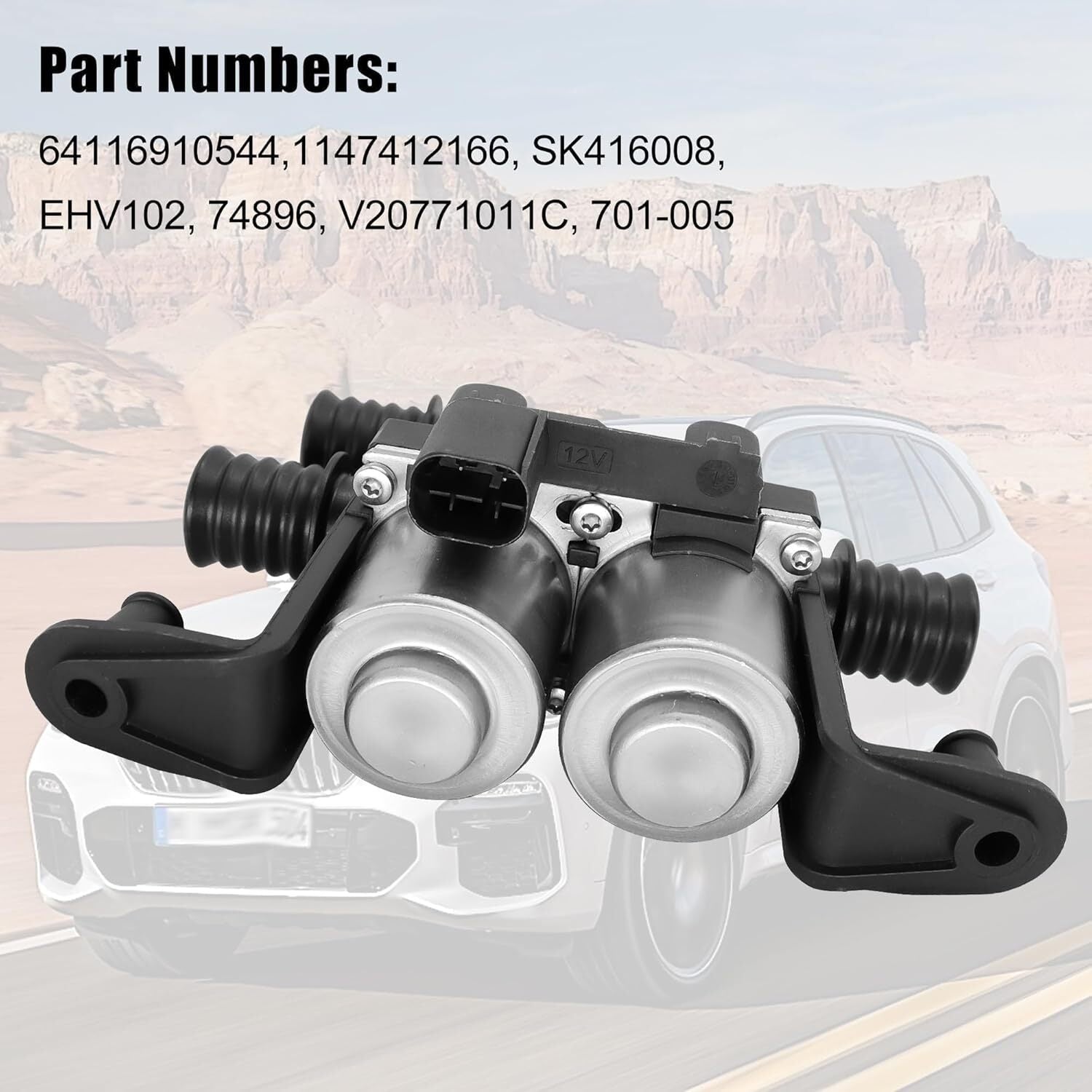 ya 3 6.25 2007-2018 for BMW X5 64116910544 Heating Valve