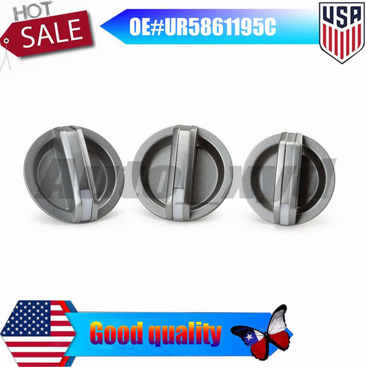 ya 12 5.28 3PCS A/C Control Knob UR5861195C For PJ Ranger 2006-2008 2007 for Mazda BT50 XYD