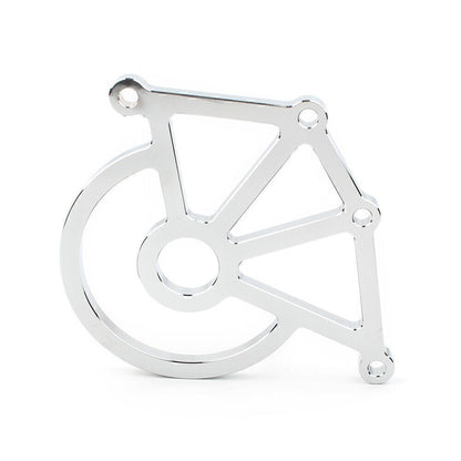 ya 5 8.7 Sprocket Cover Chain Protection for 2007-14 Thruxton 900 Sc for Ram bler 06-14 Silver