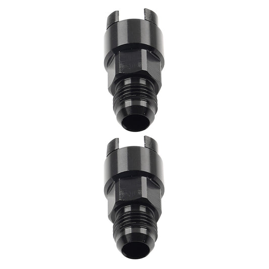 ya 10 5.29 6AN Male to 3/8 Quick Disconnect EFI Fuel Rail Adapter Fitting For GM LS
