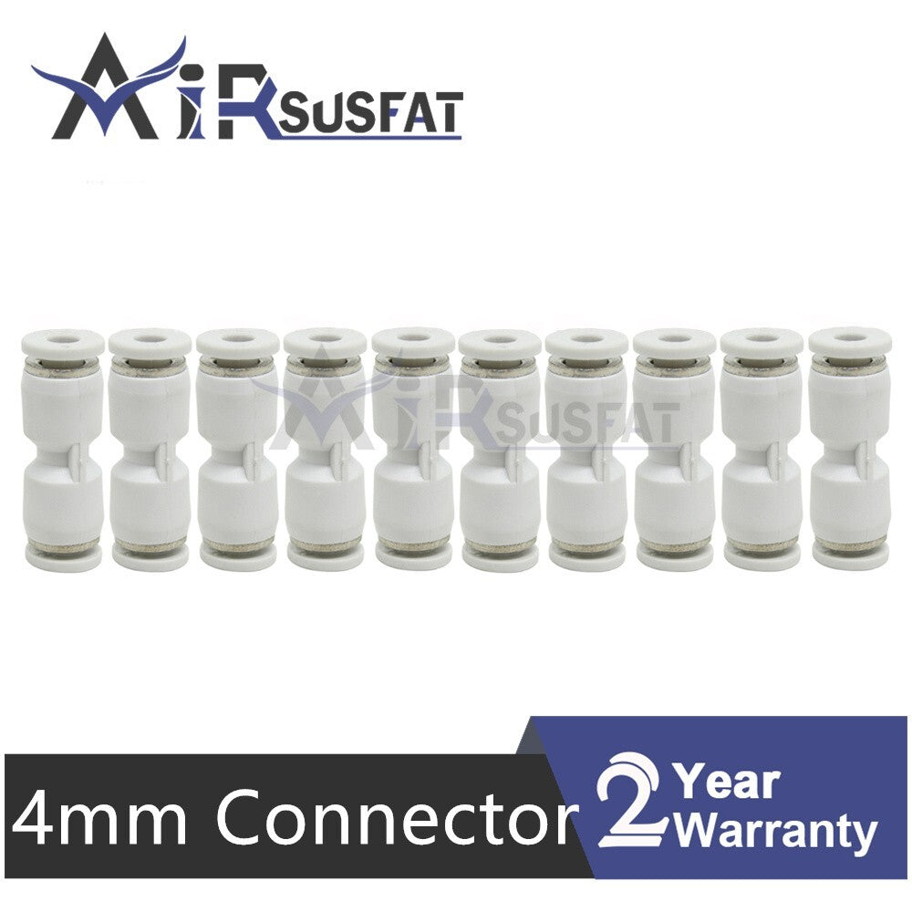 ya 1 8.5.2 10X 4mm for Mercedes Air Suspension Air Line Hose Repair Straight Connector
