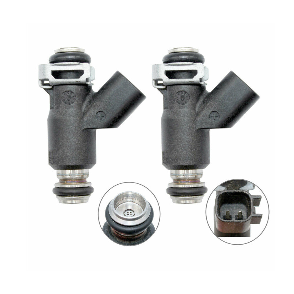 ya 5 8.7 25377439 Set 2 Fuel Injectors For HiSun EFI 700 ATV UTV MASSIMO Qlink TSC YS MSU