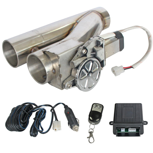 ya 5 6.16.2 2.5 Electric Dual Valve Downpipe Controller Remote for MAN ual Fast Shipping