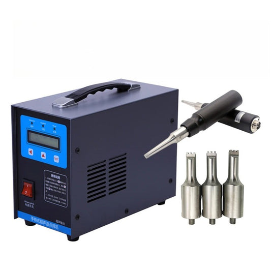Handheld Ultrasonic Plastic Spot Welder Fabric Plastic Welding Machine