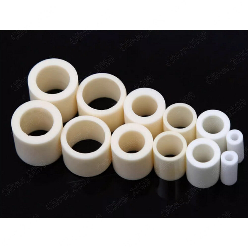 Alumina Ceramic Short Tube Insulation High-Temperature Resistance Short Pipe