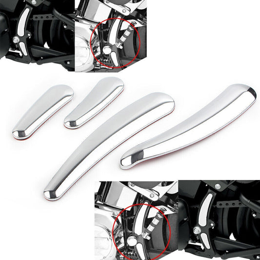 ya 7 6.11 for Harley Softail Models 08-up 4x Chrome Curved Swingarm F for Ram e Insert Set