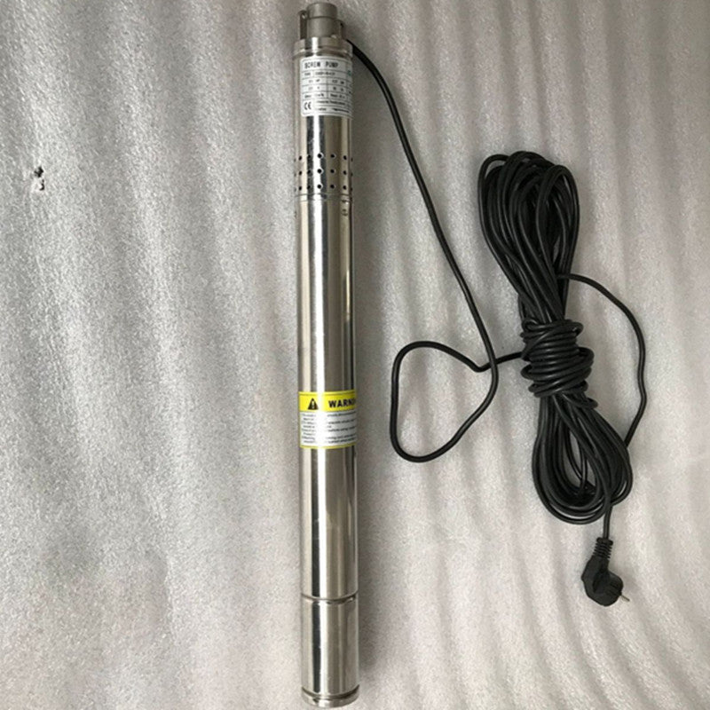 ya 14 220V 370W Water Pump Deep Well 180ft 8GPM IP68 50mm Submersible Bore 0.5 HP