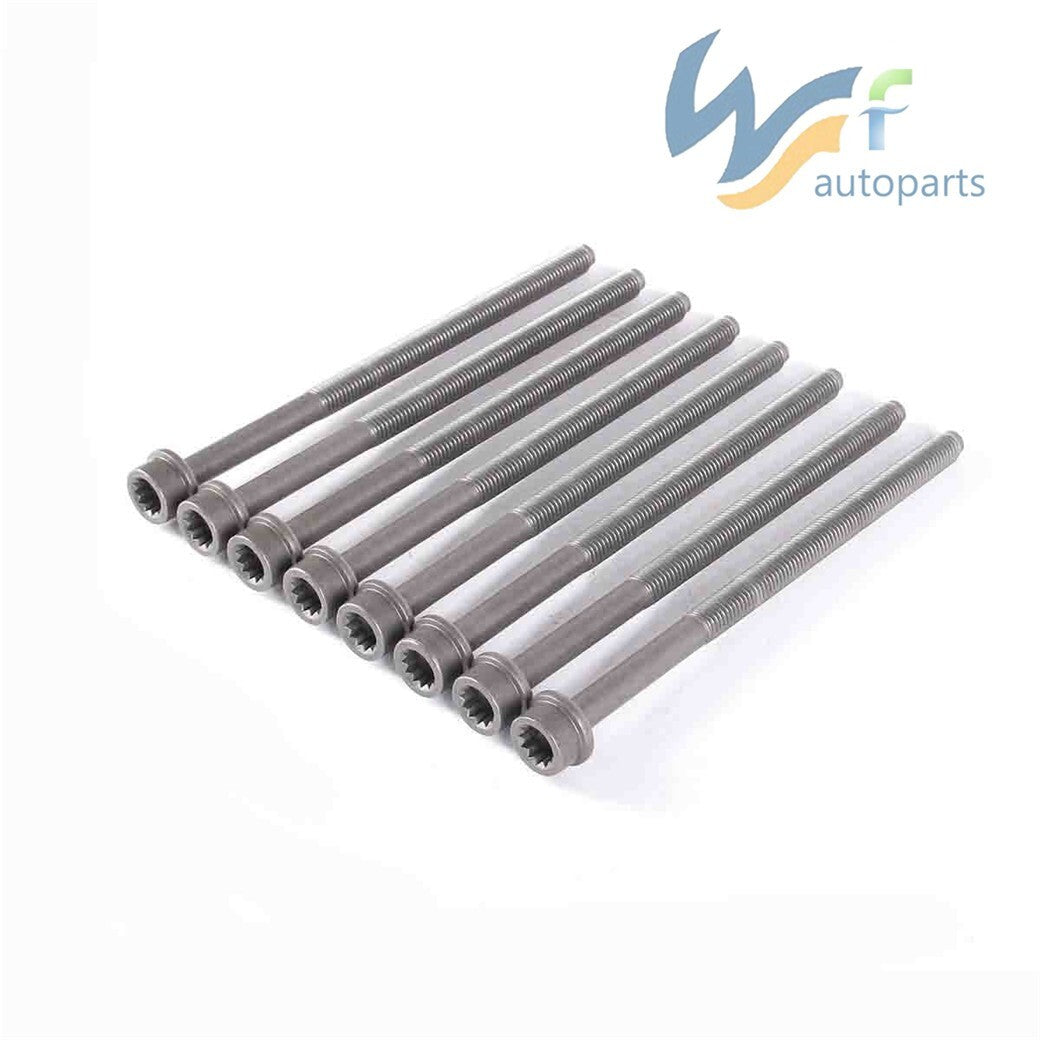 ya 5 8.7 8-piece engine cylinder head bolt set for VW Touareg for Audi for A4 A6 for Q5 WHT 005 739