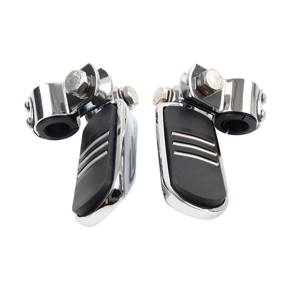 ya 11 6.8 1'' 1-1/4 Highway Crash Bar Foot Pegs FIT for Harley Touring Road King Street Glide