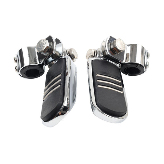 ya 11 6.8 1'' 1-1/4 Highway Crash Bar Foot Pegs FIT for Harley Touring Road King Street Glide