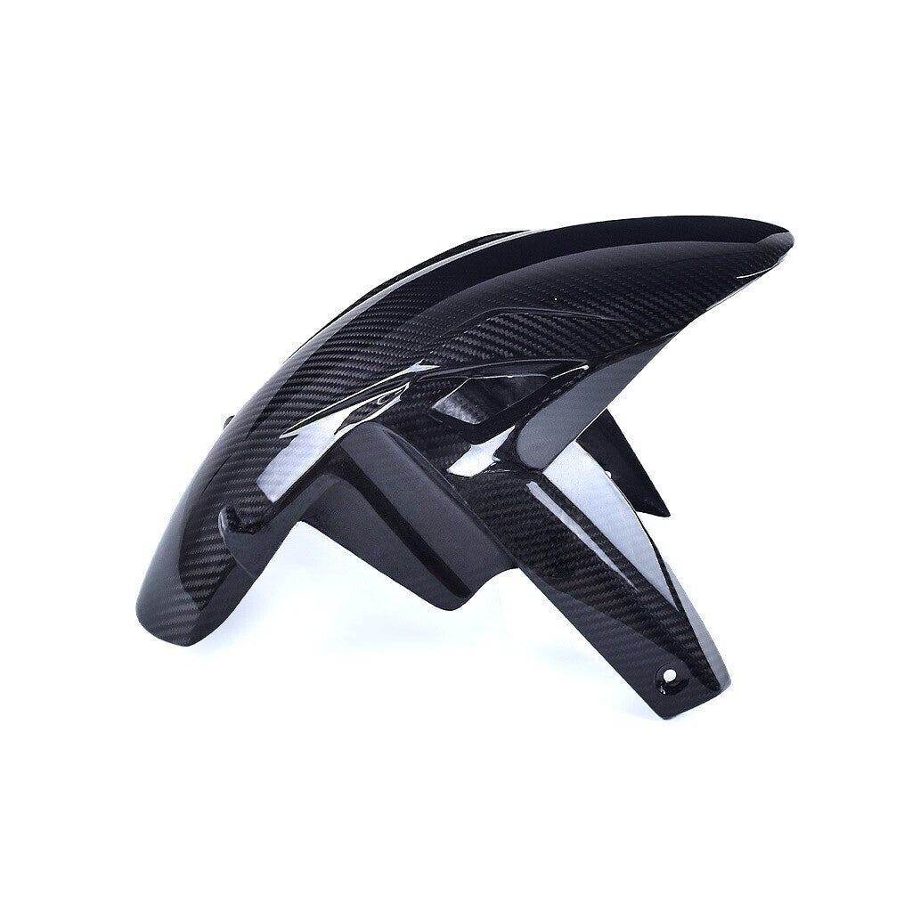 ya 5 8.7 For Kawasaki ZX-6R 2019-2024 Carbon Fiber Front fender Mud Guard Hugger Twill