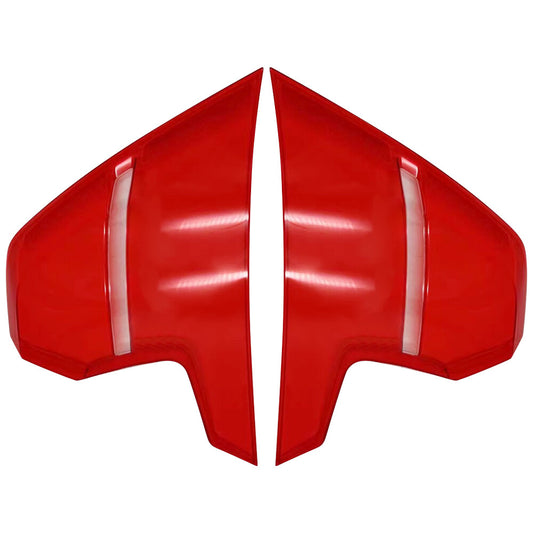 ya 27 6.21 2Pcs For S60 2019-2023 Left+Right Outer Side Tail Light Lens Housing Replacement