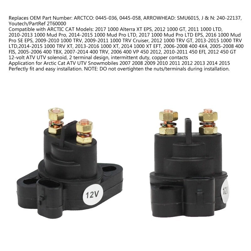 ya 14 Solenoid Compatible for Sea-Doo Smu6015 240-22