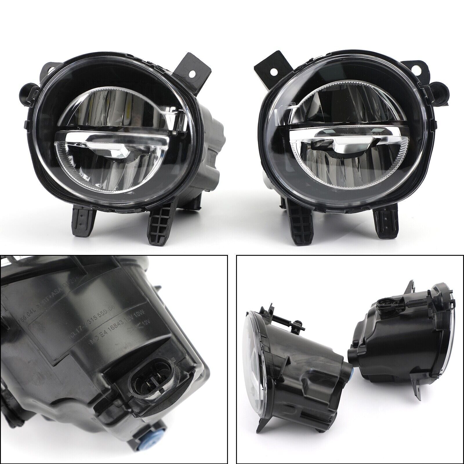 ya 1 8.5.1 Pair LED Fog Lamp Light For 3 F30 F35 2012 - 2018 63177315559 560 U1