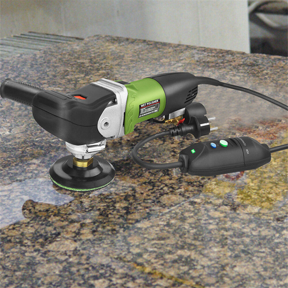 ya 17 Electric Wet Polisher Water Injection Granite Slab Concrete Stones Grinder 220V