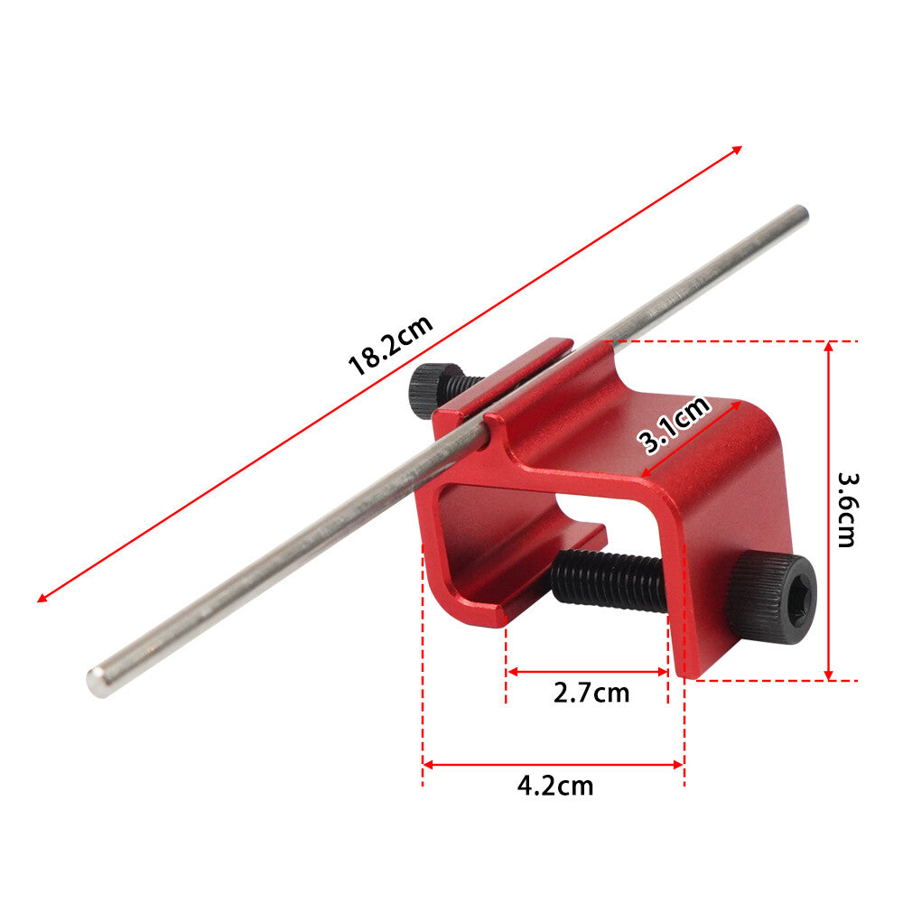 ya 5 8.7 Motorcycle chain alignment tool 08-0048 for ATV motorcycle sprocket red