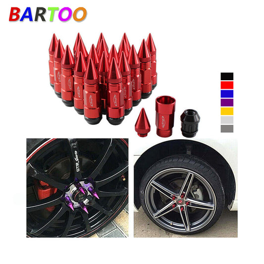ya 8 5.27.2 20Pcs Anti Theft Wheel Lug Nuts for M12x1.25/M12x1.5