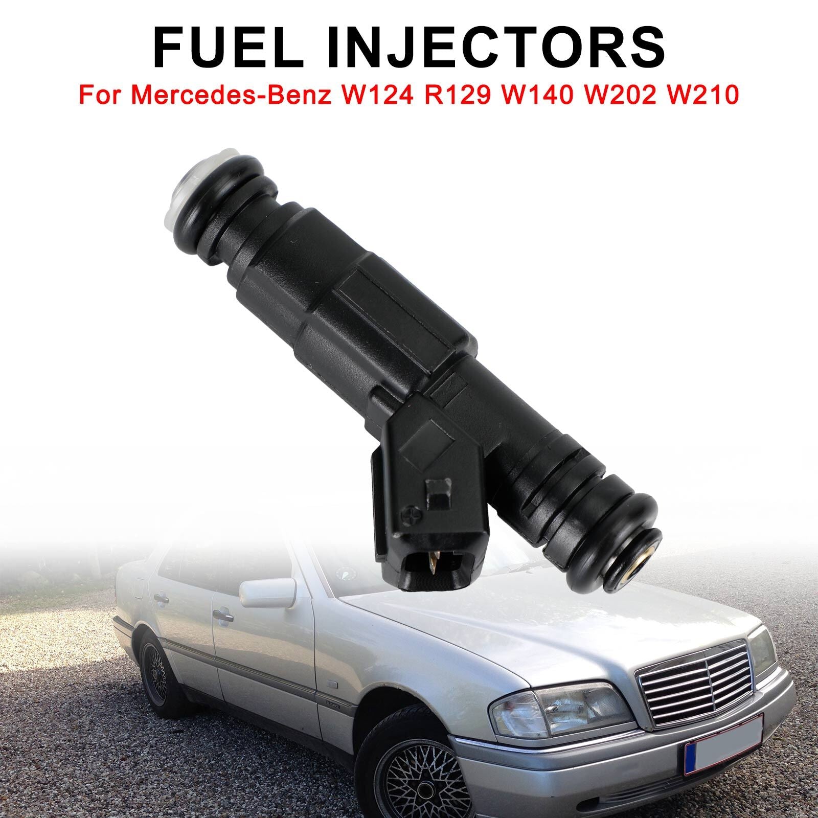 ya 1 8.5.2 1PCS Fuel Injector 0280155821 for Mercedes -for Benz W124 R129 W140 W202 W210 BS8 U1
