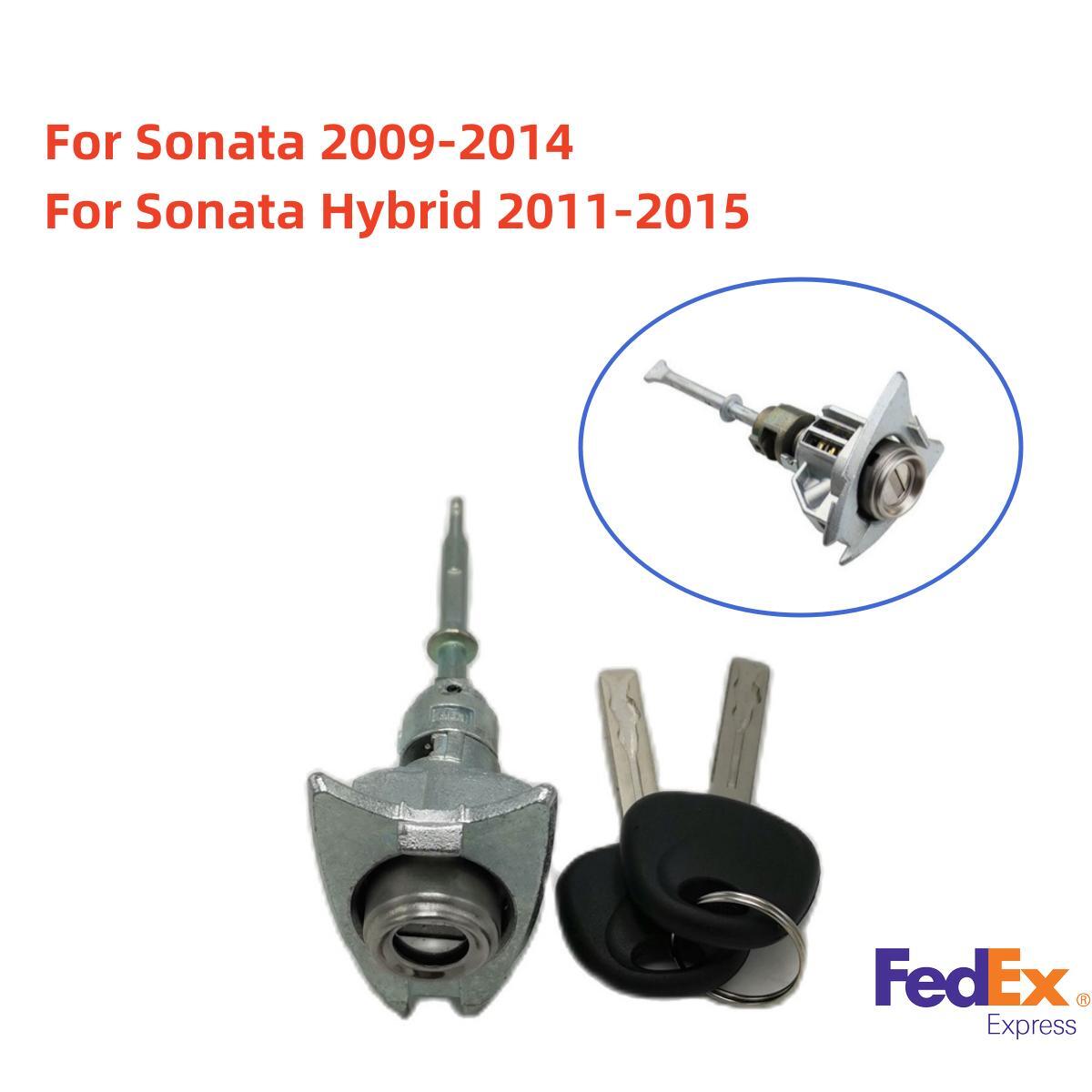 ya 3 6.23 Door Lock Cylinder + 2 Keys for Hyundai Sonata 2009-2014 Driver Side 81970-3SA00