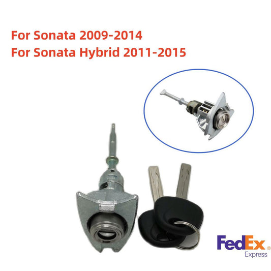 ya 3 6.23 Door Lock Cylinder + 2 Keys for Hyundai Sonata 2009-2014 Driver Side 81970-3SA00