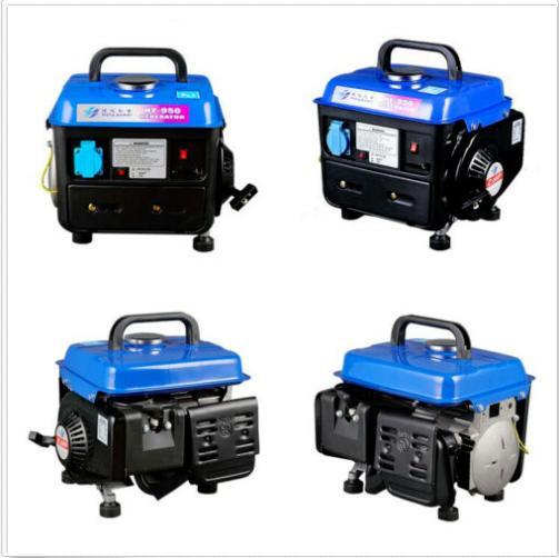 ya 26 220V Portable silent gasoline generator Camping Inverter Generator Set 650W sj