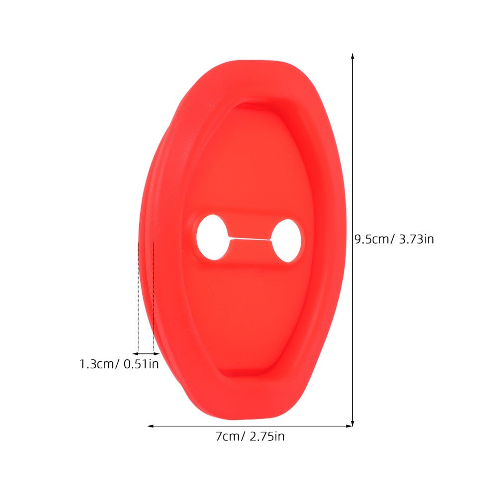 ya 5 8.7 4 Pcs Door Lock Protective Cover Automotive Supply Car Protector