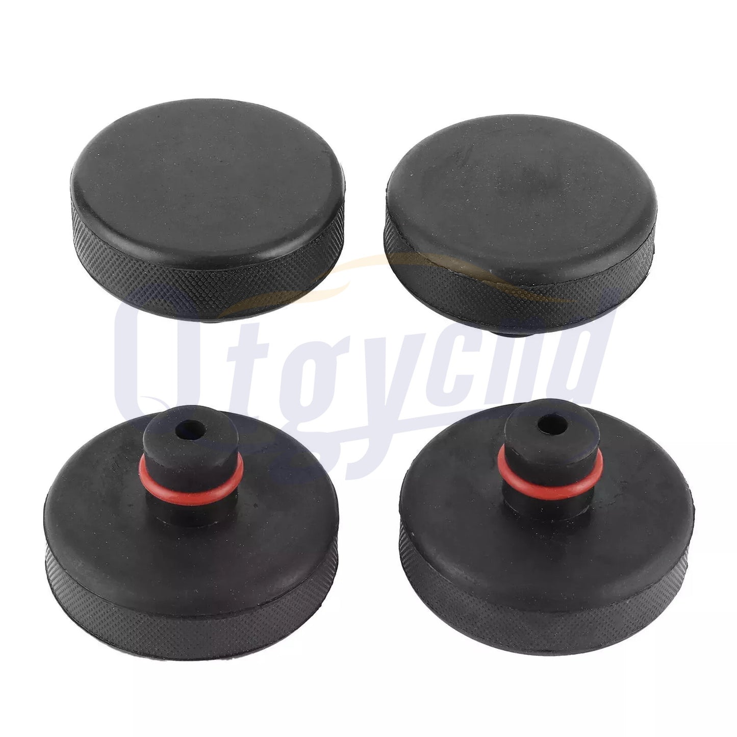ya 1 6.30 4Pcs Rubber Jack Lift Pad Adapter Tool Black Fit for for Tesla for Model 3/Y/S/X New