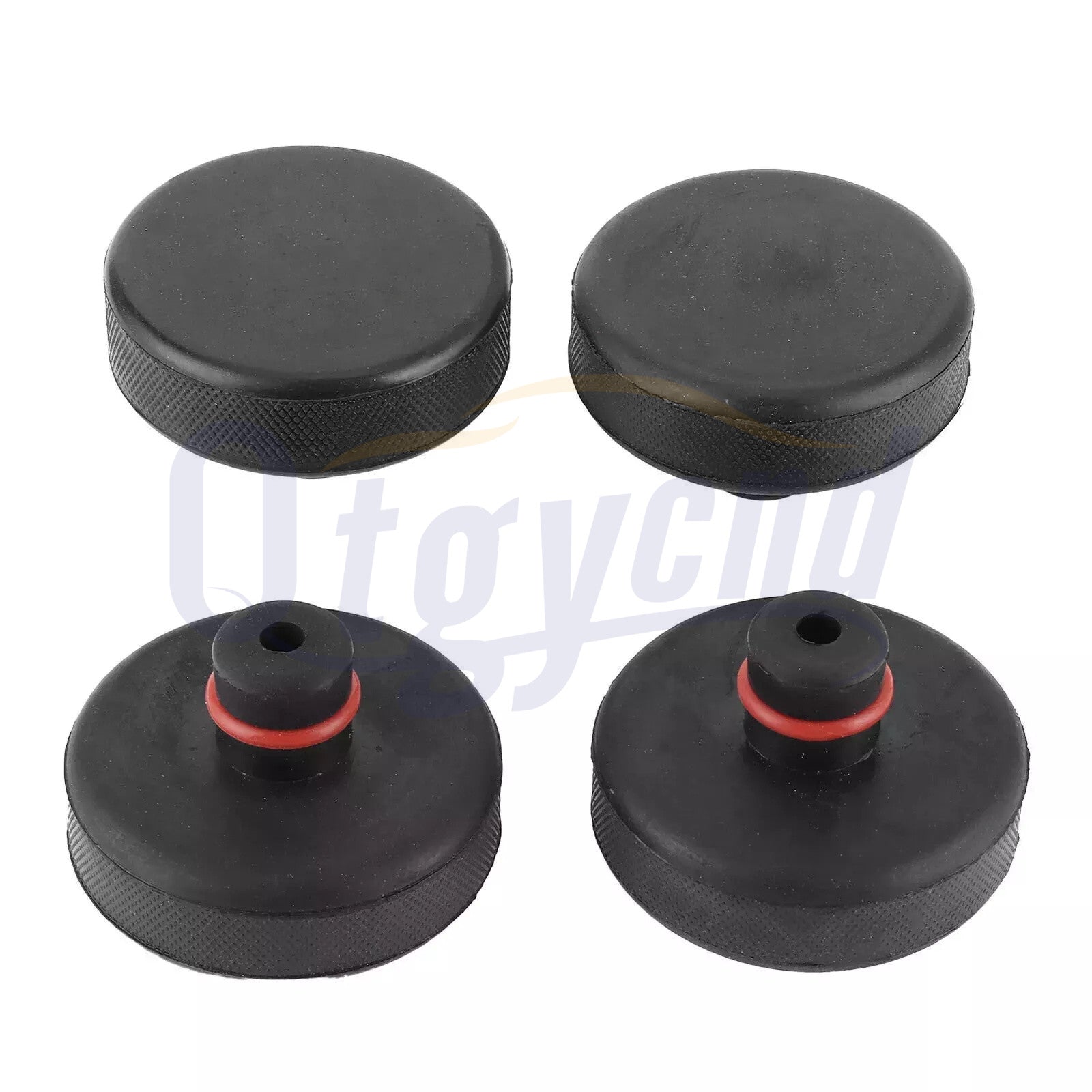 ya 1 6.30 4Pcs Rubber Jack Lift Pad Adapter Tool Black Fit for for Tesla for Model 3/Y/S/X New