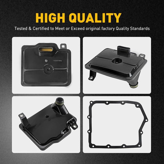 ya 5 6.15 New Transmission Filter KIT Pan Gasket for Chrysler for Dodge for Ram 62TE 68018555AA