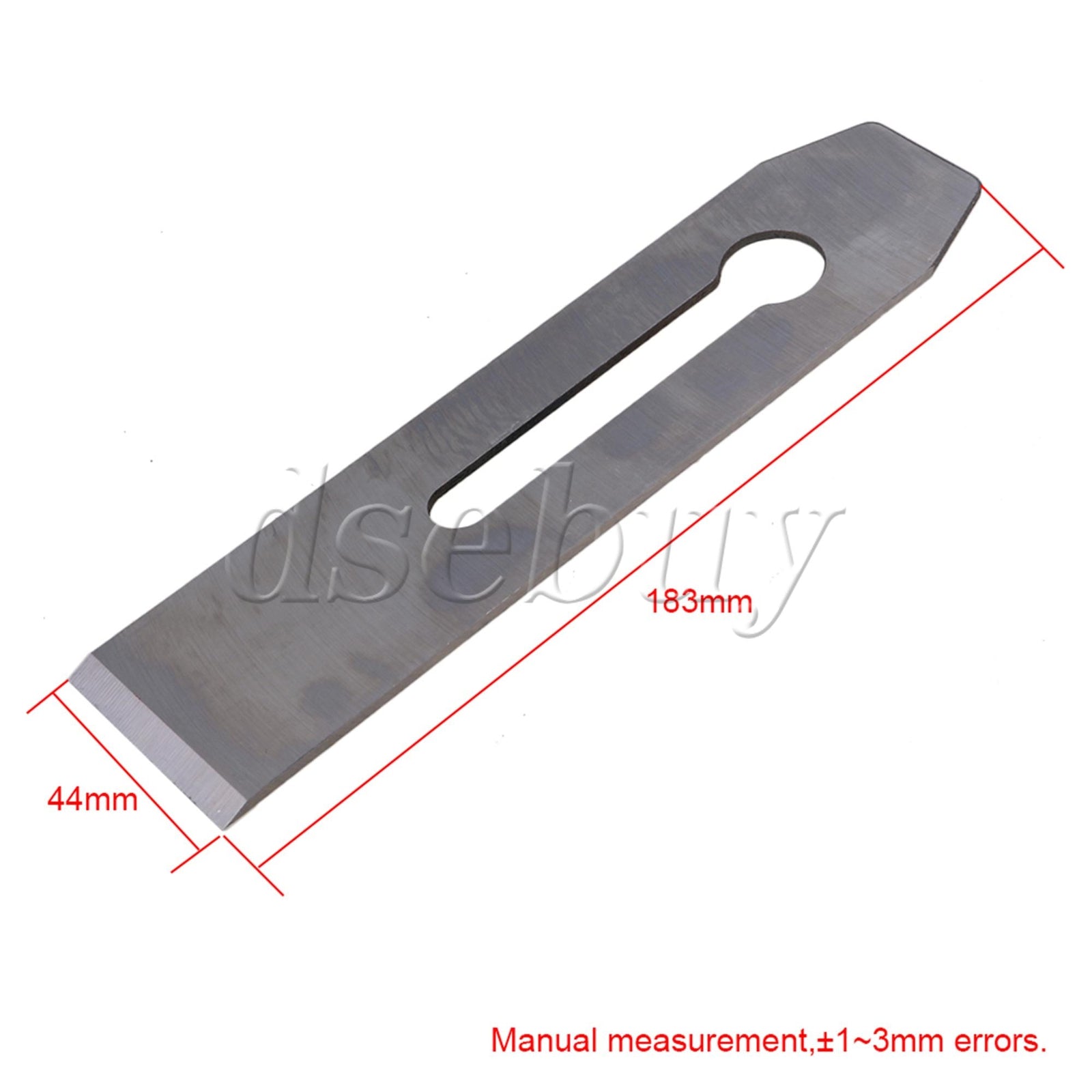 ya 25 6pcs 44mm Silver Woodworking Tool High-carbon Steel Hand Planer Cutting Tool
