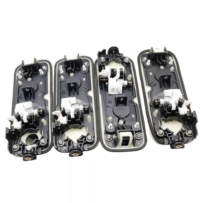 ya 5 8.7 Silver Door Handles Front & Rear Set 4Pcs Fits 2017-2020 for Ford F-250 F-350