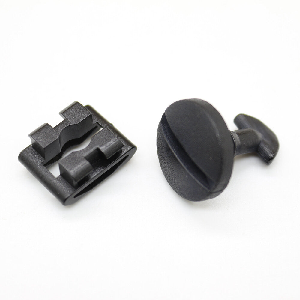 ya 5 8.7 for Land Rover Discovery 3 & 4 Bumper Tow Eye Cover Clips with Grommets Set of 4