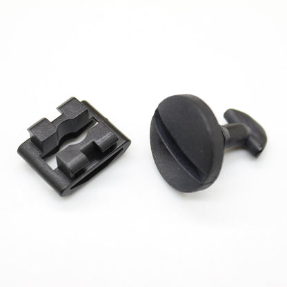 ya 5 8.7 for Land Rover Discovery 3 & 4 Bumper Tow Eye Cover Clips with Grommets Set of 4