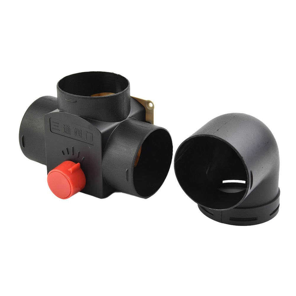 ya 10 5.28.2 For Diesel Heater`Black Newest 75mm Pipe Ducting`Warm Air Outlet Vent Hose Clip