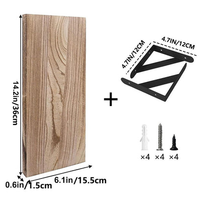 ya 15 10.20 Mounted Floating Shelves Made of Solid Wood for Living Room Bedroom