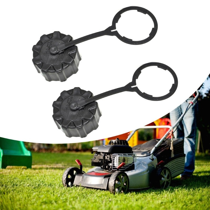 ya 17 2pc Practical Sprayer Tank Threaded Caps with Anti Loss Tethers for Mainte nce