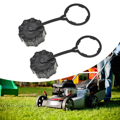 ya 17 2pc Practical Sprayer Tank Threaded Caps with Anti Loss Tethers for Mainte nce