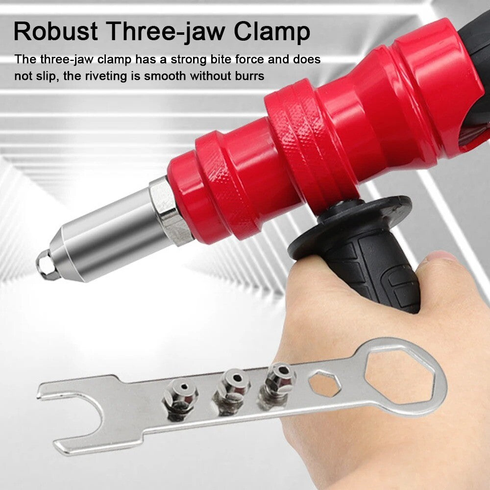 ya 14 Rivet Machine Adapter for Electric Drill Cordless Pull Riveting Conversion Tool