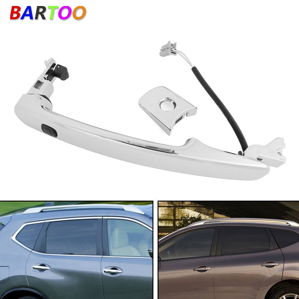 ya 13 5.27 Chrome Front Driver Outer Door Handle for Nissan for Infiniti FX35 FX45 for Smart Entry