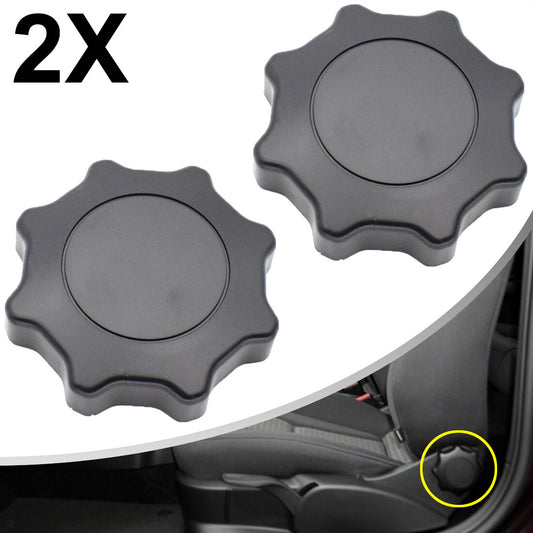ya 2 6.27 Pair for Passat B5 Polo for Golf Caddy Transporter Black for SEAT Adjustment Knob Handle
