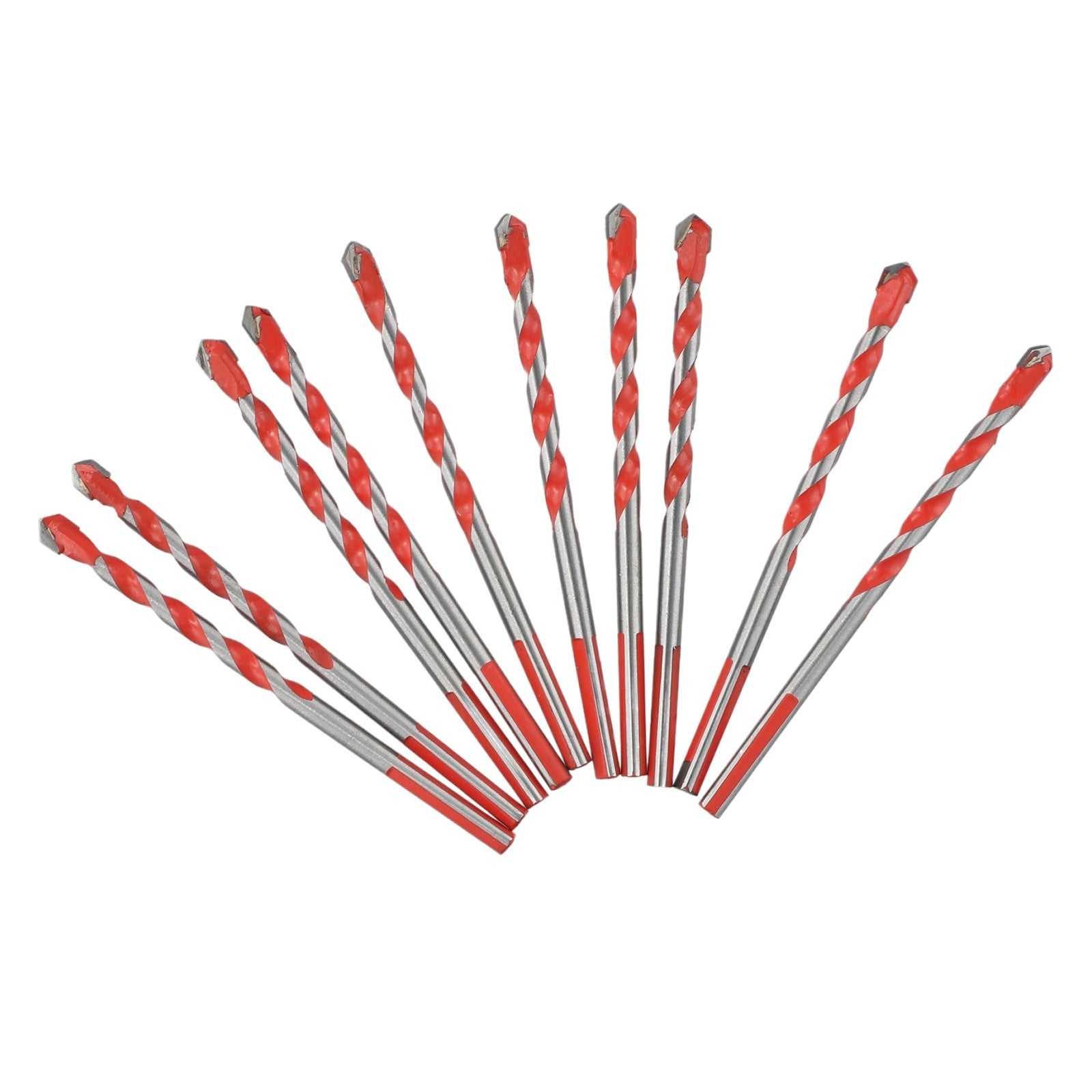 ya 25 10pcs 6mm Multifunction Drill Bits Ceramic/Wall/Glass Punching Hole Working Tool