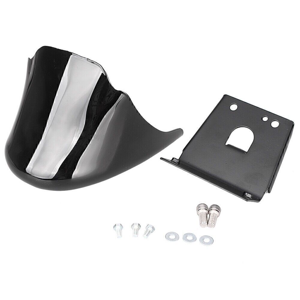 ya 7 6.10.2 Front Lower Spoiler Chin Gloss Black Fit for Harley-Davidson Sportster XL883 XL1200
