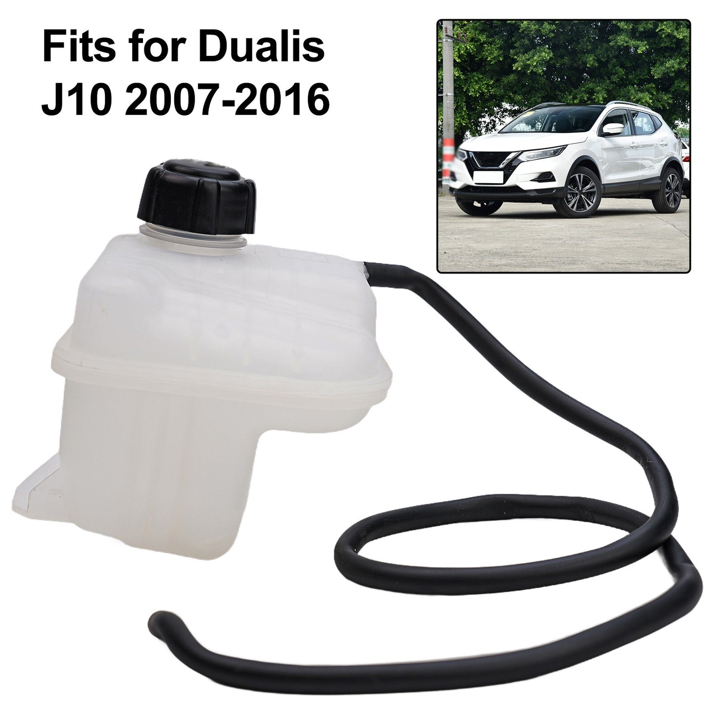 ya 9 6.5 Engine Coolant Expansion Tank Overflow Reservoir for for Nissan Qashqai 21721-JD00B