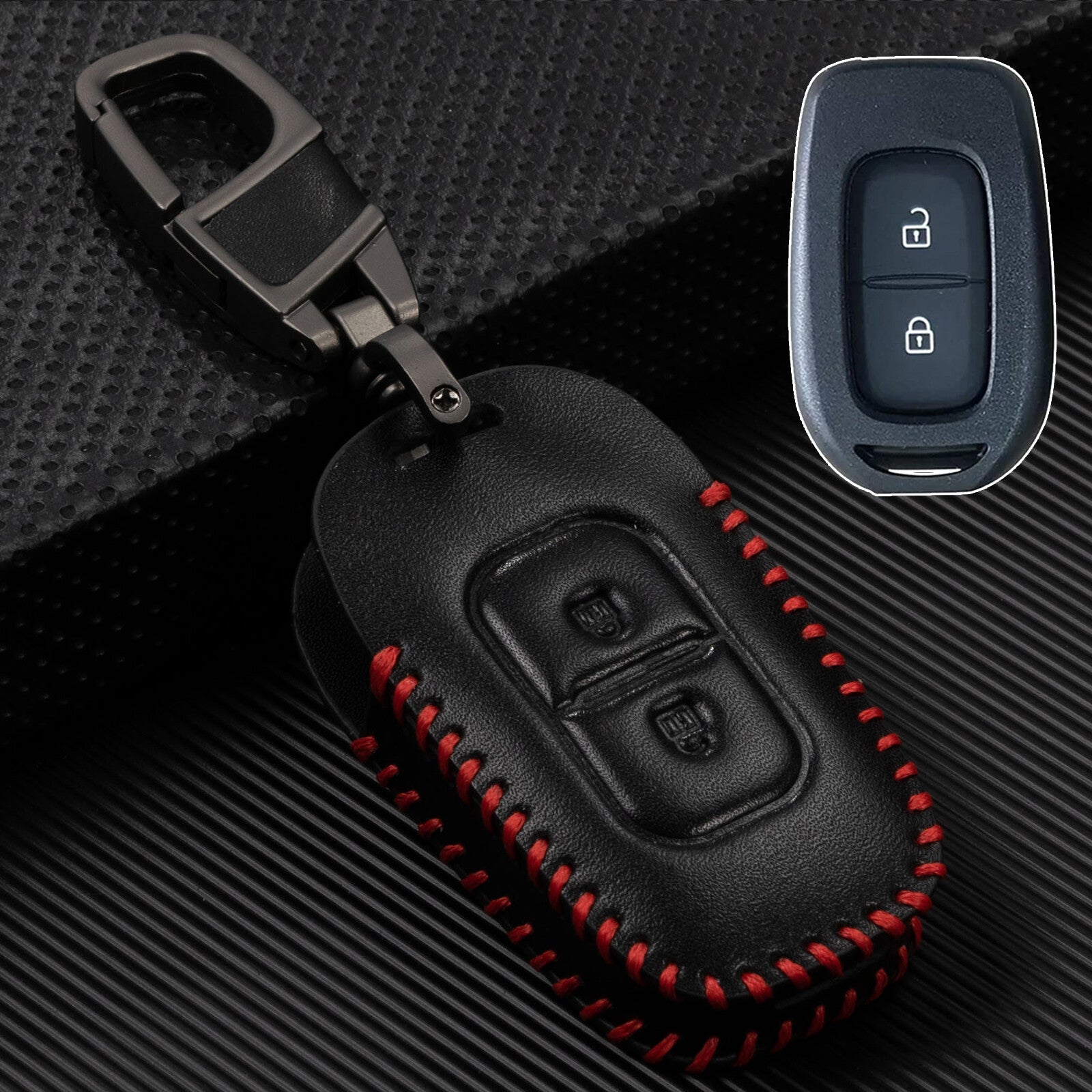 ya 5 8.7 Key Ring Cover Shell Fob Case Protector 2 Button for Renault for Dacia Kwid Sandero