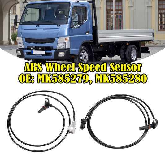 ya 1 8.5.1 2Pcs Rear Left & Right ABS Wheel Speed Sensor For Fuso Canter 3.0