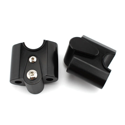 ya 5 8.7 Black Handlebar Risers Handle Bar Lift Clamp Adapters for BMW R 18