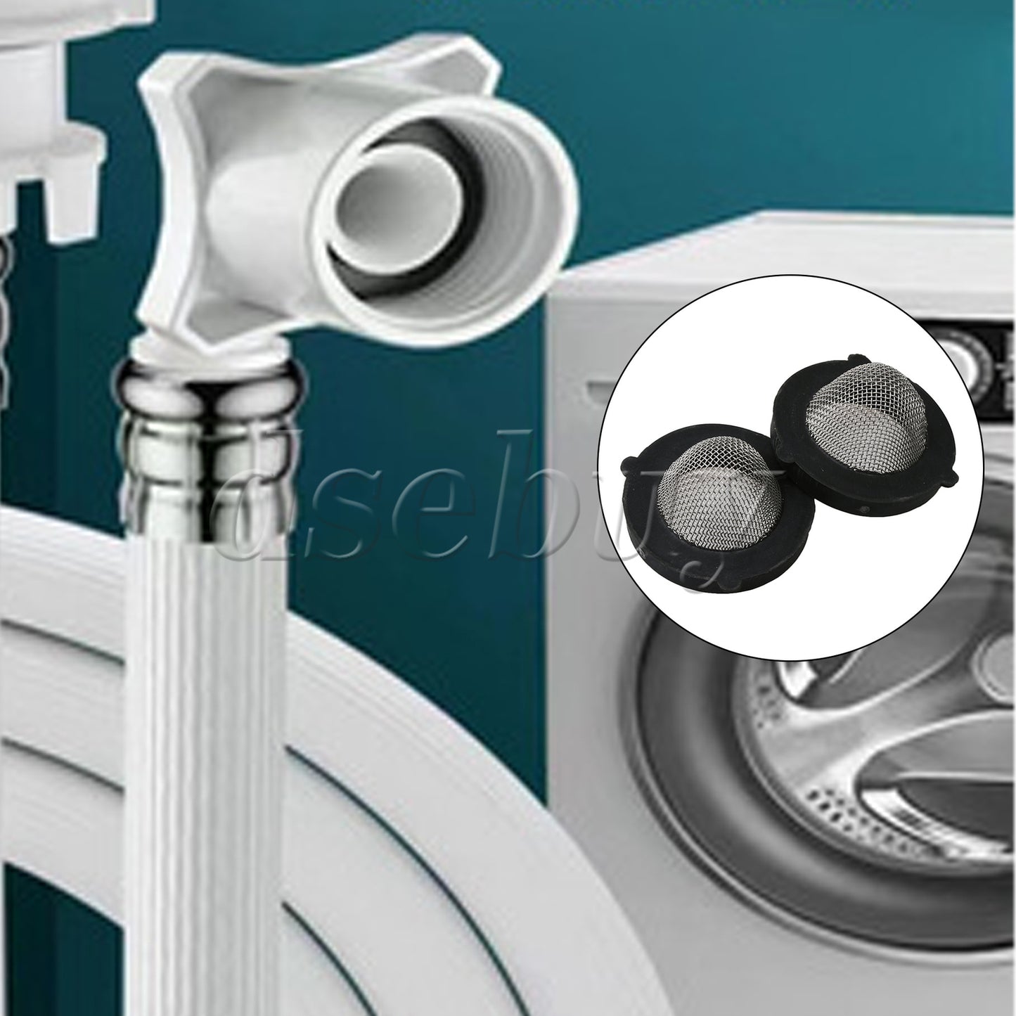 ya 26 24 Pieces Washer Inlet Hose S n O-Rings Replacement for 285452 16099